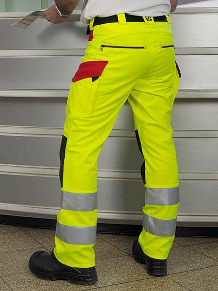 GSG Magnus ll Bonn 2021 Rettungsdiensthose grau/leuchtrot | Hosen | Rettungsdienst & Notarzt | Bekleidungssysteme | GSG Schutzkleidung