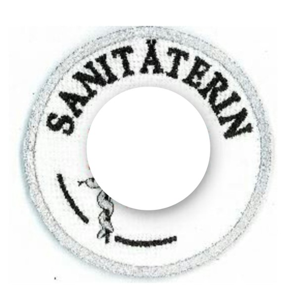 Emblem Sanitäterin 8 cm