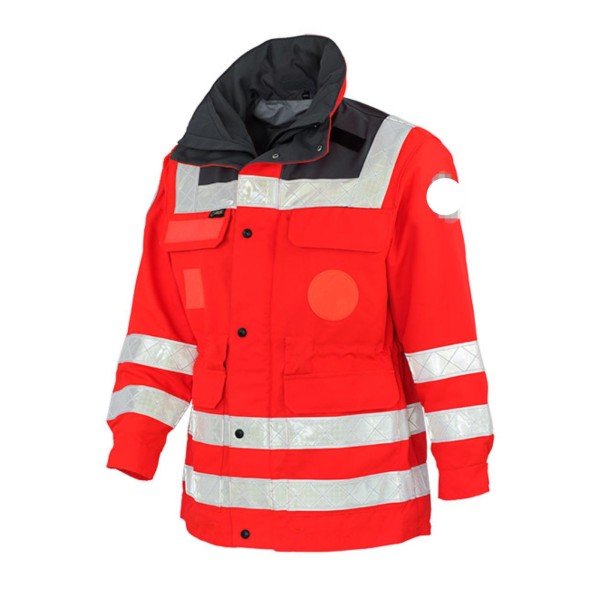 GSG BONN 2020 DRK Jacke rot/grau GORE-TEX Reflex weiß