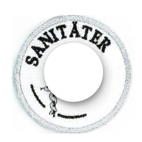 Emblem Sanitäter 8 cm