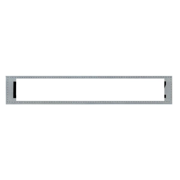 Rückenschild silber DEUTSCHES ROTES KREUZ 30x5cm