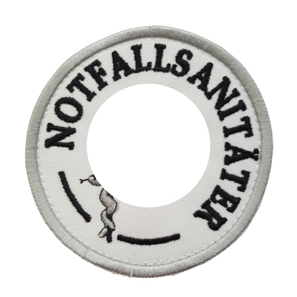Emblem gestickt Notfallsanitäter mit Verbandslogo