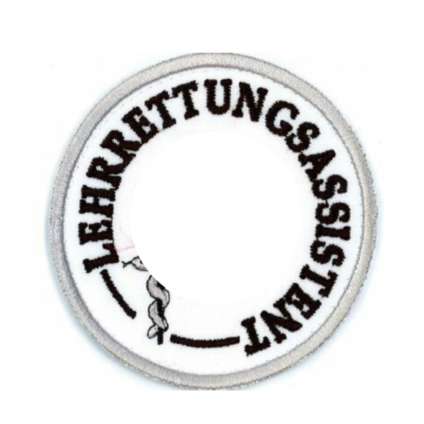 Emblem Lehrrettungsassistent 8 cm