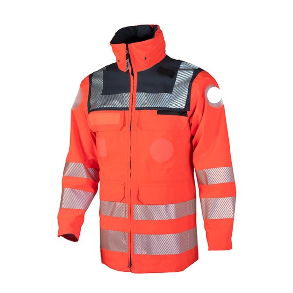 GSG Bonn2020 Alpha DRK Jacke Hardshell rot/grau